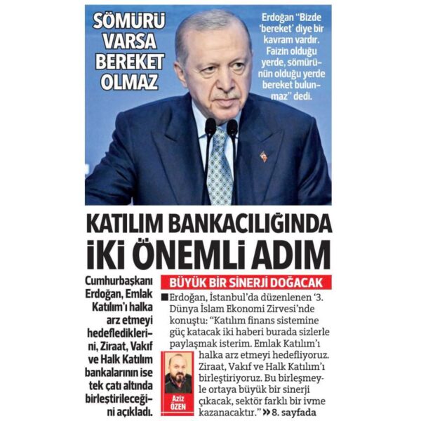 001 HURRIYET KATILIM BANKACILIGINDA IKI ONEMLI ADIM cover 600x600