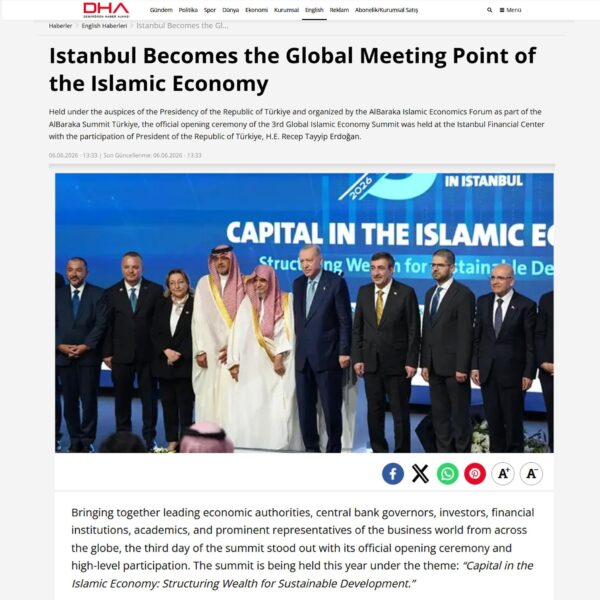 Dha com tr Istanbul Becomes the Global Meeting Point of the Islamic Economy 600x600
