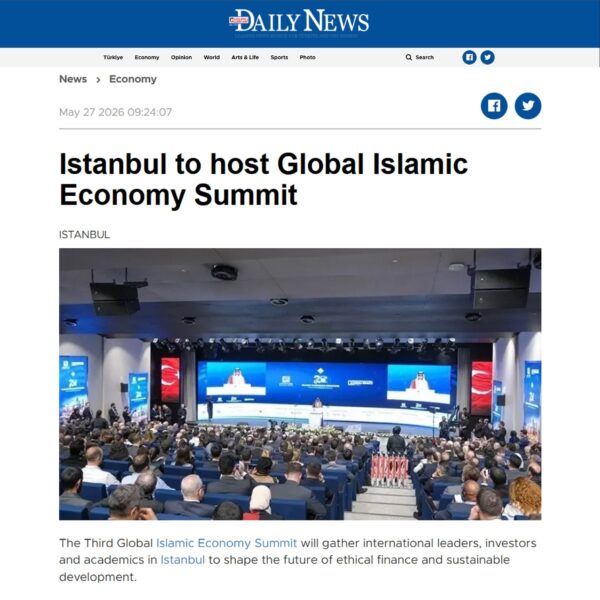 Hurriyetdailynews com Istanbul to host Global Islamic Economy Summit 600x600